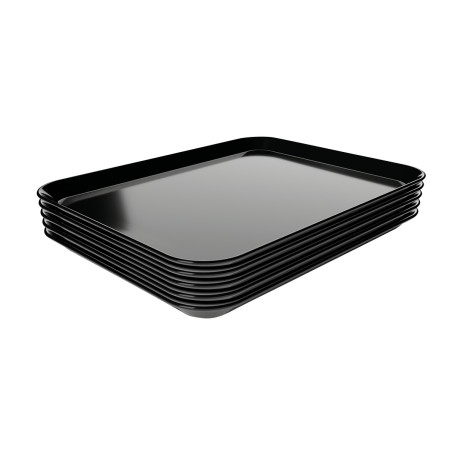 Plat de présentation noir en mélamine 210x280 mm Bartscher - Élégance et professionnalisme en cuisine Plat de présentation noir en mélamine 210x280 mm Bartscher - Élégance et professionnalisme en cuisine