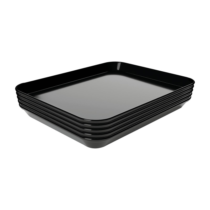 Predstavitvena plošča 17S-150x190 iz črne melaminske mase Bartscher - Eleganca in vsestranskost