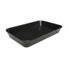 Predstavitveni krožnik 60S-280x420 iz črne melamine - Bartscher