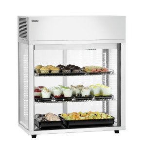 Predstavitveni krožnik 60S-280x420 iz črne melamine - Bartscher