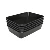 Predstavitvena plošča 60S-210x280 iz črne melamine - Znamka Bartscher