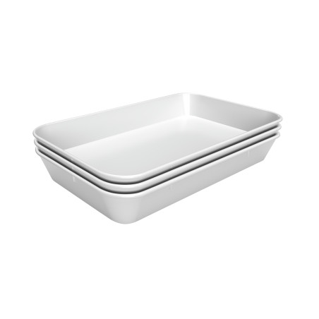 Presentation tray 280x420 in white melamine | Bartscher Presentation tray 280x420 in white melamine | Bartscher