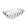 Predstavitveni pladenj 280x420 v beli melamini | Bartscher