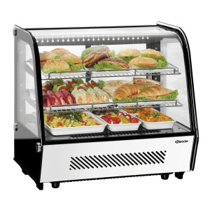 Predstavitvena plošča 80W-190x300 iz bele melaminske mase - Bartscher