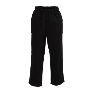 Hlače za kuhinjo Mixte Easyfit črne barve s Teflonom - Velikost XL - Whites Chefs Clothing - Fourniresto
