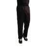 Hlače za kuhinjo Mixte Easyfit Črna s Teflon obdelavo - Velikost XXL - Whites Chefs Clothing - Fourniresto