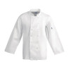Kuhinjska delovna halja Vegas z dolgimi rokavi - bela - velikost L - Whites Chefs Clothing - Fourniresto