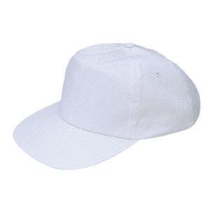 Baseball kapa bela z nastavljivim trakom - enotna velikost - Whites Chefs Clothing - Fourniresto
