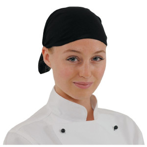 Bandana Buff Črna - Univerzalna velikost - FourniResto - Fourniresto