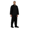 Oblačilo za kuharje Vegas v črni barvi z dolgimi rokavi - Velikost Xs - Whites Chefs Clothing - Fourniresto