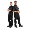 Črna mešana kuhinjska jakna z kratkimi rokavi Vegas - velikost XXL - Whites Chefs Clothing - Fourniresto