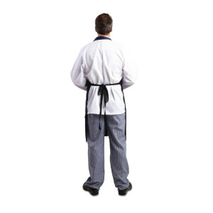 Predpasnik Bavette Modre barve 710 x 970 mm - Whites Chefs Clothing - Fourniresto