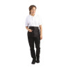 Predpasnik Limonadier Črn z žepi - Univerzalna velikost - Whites Chefs Clothing - Fourniresto