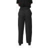 Hlače za kuharje, uniseks, črne barve, model Vegas - velikost L - Whites Chefs Clothing