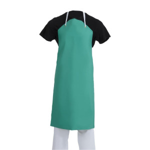 Ponjava Bavette Odporna na madeže zelo odporna Zelena 1070 x 910 mm - Oblačila za kuharje Whites - Fourniresto