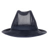 Klobuk Trilby v mornarsko modri barvi s čipko - velikost M 570 mm - FourniResto - Fourniresto
