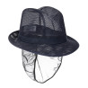 Klobuk Trilby v mornarsko modri barvi s čipko - velikost M 570 mm - FourniResto - Fourniresto