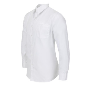 Moška bela srajca z dolgimi rokavi Uniform Works - Velikost S - Chef Works - Fourniresto