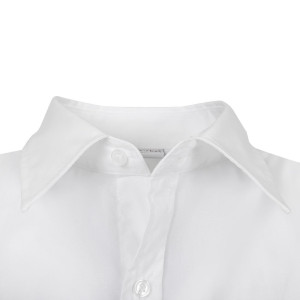 Moška bela srajca z dolgimi rokavi Uniform Works - Velikost S - Chef Works - Fourniresto