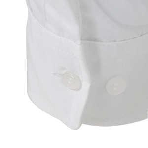 Moška bela srajca z dolgimi rokavi Uniform Works - Velikost S - Chef Works - Fourniresto