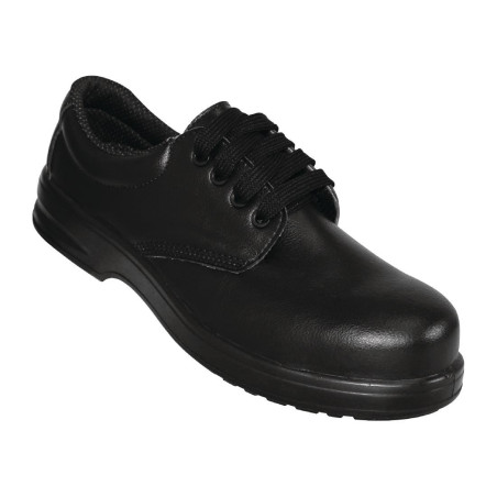Črne varnostne čevlje na vezalke - Velikost 41 - Lites Safety Footwear - Fourniresto