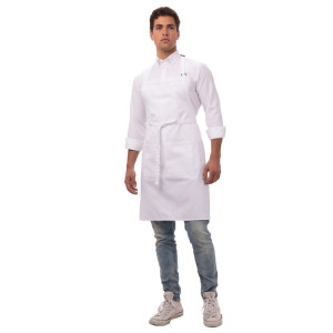 Predpasnik Bavette Bel z žepi in nastavljivim ovratnikom - Chef Works - Fourniresto