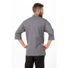 Kuhinjski predpasnik siva - velikost L - Chef Works - Fourniresto