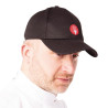 Baseball kapica Cool Vent črna iz poliestra - enotna velikost - Chef Works - Fourniresto