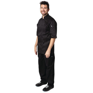 Kuhinjska mešana jakna Cool Vent Montreal - črna - velikost M - Chef Works - Fourniresto