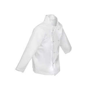 Otroška bela kuharska obleka - Velikost L/XL 8/10 let - Bela kuharska oblačila - Fourniresto