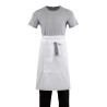 Predpasnik za strežbo standard bel 1000 x 700 mm - oblačila za kuharje Whites - Fourniresto