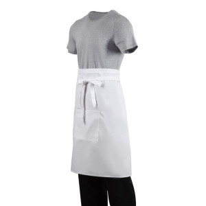 Predpasnik za strežbo standard bel 1000 x 700 mm - oblačila za kuharje Whites - Fourniresto