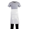 Predpasnik za strežbo standard bel 1000 x 700 mm - oblačila za kuharje Whites - Fourniresto