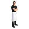 Predpasnik za strežbo standard bel 1000 x 700 mm - oblačila za kuharje Whites - Fourniresto