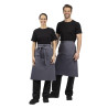 Predpasnik sive barve iz polikotona 1000 x 700 mm - Whites Chefs Clothing - Fourniresto
