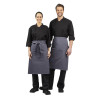 Predpasnik sive barve iz polikotona 1000 x 700 mm - Whites Chefs Clothing - Fourniresto