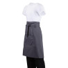 Predpasnik sive barve iz polikotona 1000 x 700 mm - Whites Chefs Clothing - Fourniresto