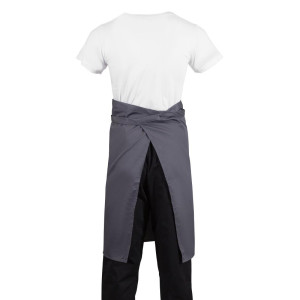 Predpasnik sive barve iz polikotona 1000 x 700 mm - Whites Chefs Clothing - Fourniresto