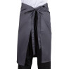 Predpasnik sive barve iz polikotona 1000 x 700 mm - Whites Chefs Clothing - Fourniresto