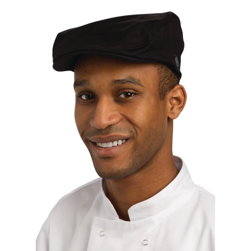 Kapa Trendovska Črna Z Notranjim Absorbentnim Trakom - Velikost L/Xl - Chef Works - Fourniresto Kapa Trendovska Črna Z Notranjim Absorbentnim Trakom - Velikost L/Xl - Chef Works - Fourniresto