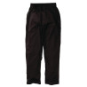 Hlače za kuharje unisex Baggy črne barve - velikost S - Chef Works - Fourniresto
