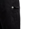 Hlače za kuhinjo Mixte Fit Cargo Noir - Velikost XL - Chef Works - Fourniresto