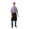 Predpasnik natakarja črne barve Urban Memphis 609 x 812 mm - Chef Works - Fourniresto