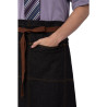 Predpasnik natakarja črne barve Urban Memphis 609 x 812 mm - Chef Works - Fourniresto