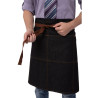 Predpasnik natakarja črne barve Urban Memphis 609 x 812 mm - Chef Works - Fourniresto