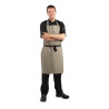 Predpasnik Bavette Olive iz polikotona 711 x 965 mm - Whites Chefs Clothing - Fourniresto