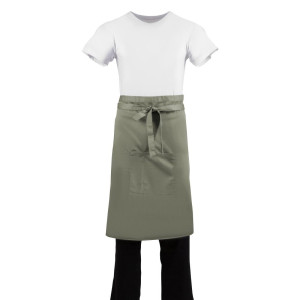Predpasnik natakarja Olive iz polikotona 1000 x 700 mm - Whites Chefs Clothing - Fourniresto