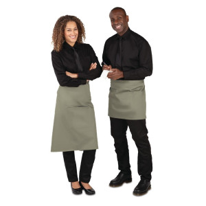 Predpasnik natakarja Olive iz polikotona 1000 x 700 mm - Whites Chefs Clothing - Fourniresto