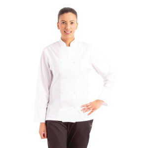 Bele mešane kuhinjske srajce z dolgimi rokavi Calgary - velikost L - Chef Works - Fourniresto