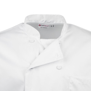 Bele mešane kuhinjske srajce z dolgimi rokavi Calgary - velikost L - Chef Works - Fourniresto